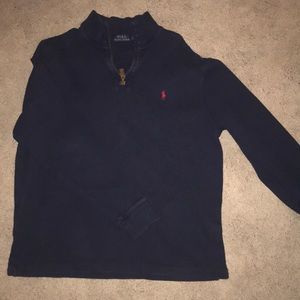 Navy Polo Quarter Zip